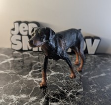 Vintage Doberman Dog Toy Model