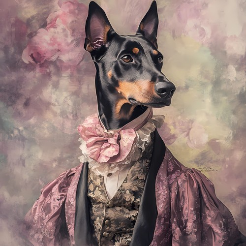 Lord doberman lavish - doberman, a