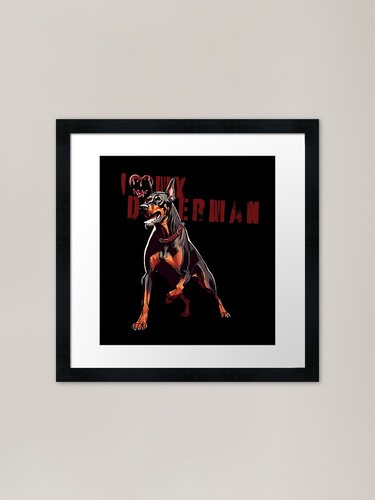 Love doberman dog - my,