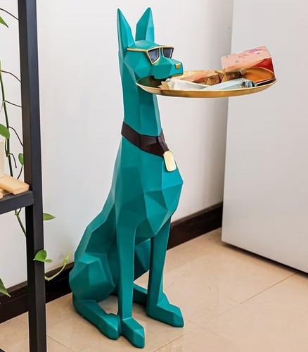 Luxury resin doberman dog - resin,,