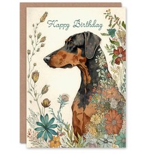 Happy Birthday Doberman Dog