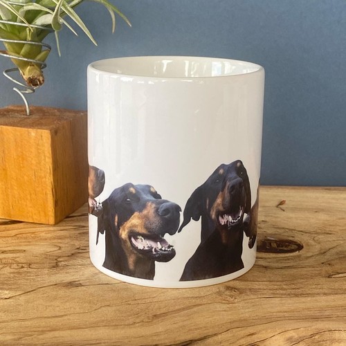 Doberman mug gift - -,