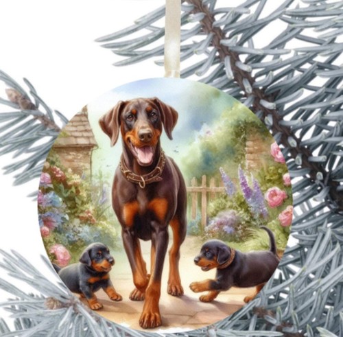 Doberman dogs hanging - doberman,